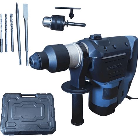 Trapano martello demolitore tassellatore elettrico 28mm 1800W plus 309vt (1/2)