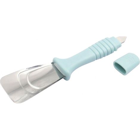 grattoir à glace pour réfrigérateur Pelle de cuisine Congélateur En Multifonction Accessoire Acier Inoxydable Acier Bleu (1/5)