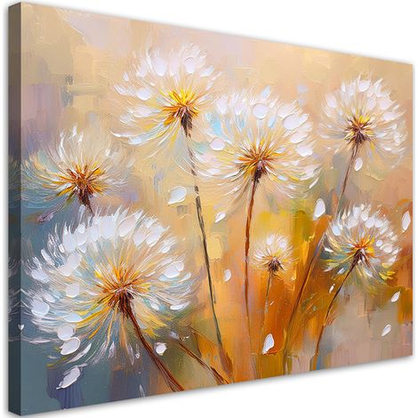 Tableau déco Souffleurs Botanique Nature 100x70 (1/5)
