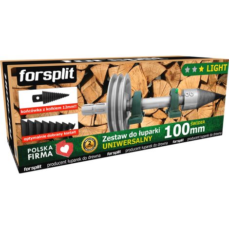 100mm Universal-Schneckenspalter / ZWK2U-100K2-Set