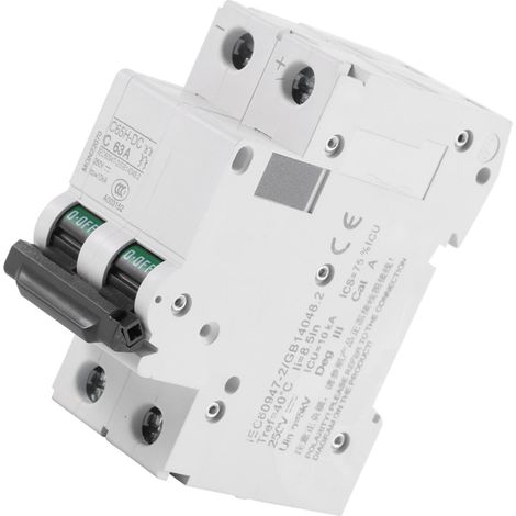 250V DC 2P Niederspannungs-Miniatur-Leistungsschalter für Solarenergie (63A) (1/5)