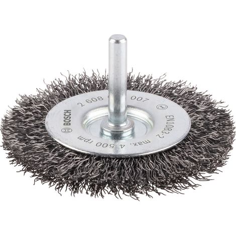 Bosch Brushing PRO Metal clean Wire Wheel Straight Shank 75 x 0.3 mm 2608622007