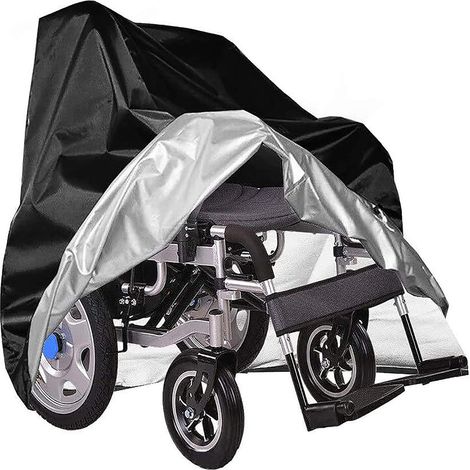 Wheelchair Cover Waterproof Heavy Duty Ripstop Oxford Protective Cover for Outdoor (115 x 75 x 130cm) (1/4)