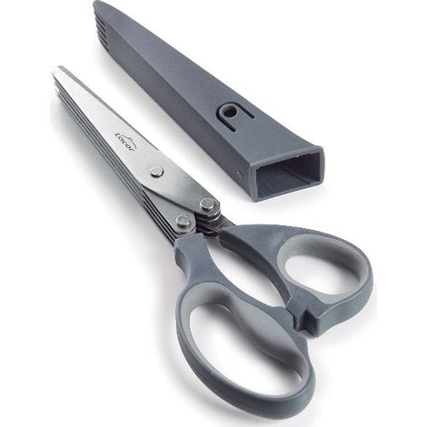 Ciseaux de cuisine 5 lames avec brosse de nettoyage (1/2)