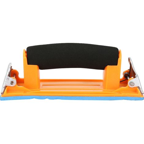 Ortviai Support à Papier de Verre pour Bois, Murs et Maçonnerie – Poignée Ergonomique en Mousse, 180 x 85 mm (1/5)