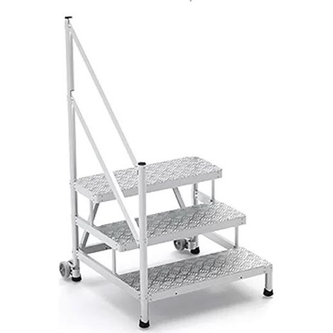 Stufenpied 3 Stufen - Maximale Arbeitshöhe 2.70m - Breite 1.05m - MP3-100-RAGCG