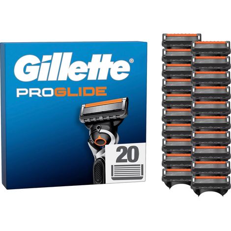 Gillette ProGlide Systemklingen 20er Ersatzklingen