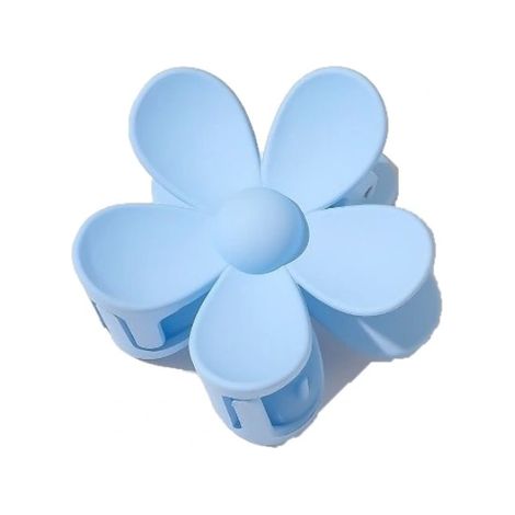 Pinza para el cabello Ecarla Flower Azul Pastel SP195