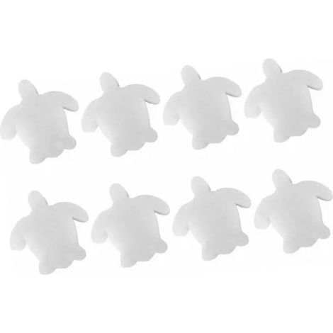 10 Pièces Éponge De Filtre De Piscine Absorbeur Éponge en Mousse Filtre D'aquarium Humidificateur Filtre Éponge Filtres Éponge Blanche (1/5)