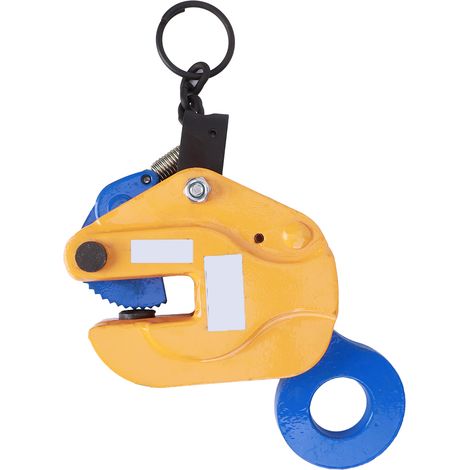 Pince de levage verticale pour pièces mécaniques en acier allié antidérapant avec ressort 1T 2200LB (1/5)