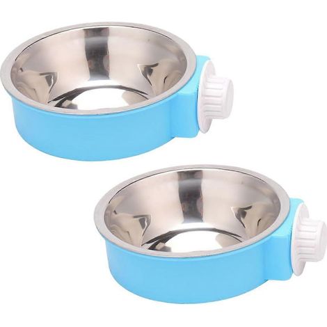 Gamelle suspendue pour animaux de compagnie, abreuvoir fixe pour chats, chiens et lapins, ustensiles pour petits animaux (1/5)