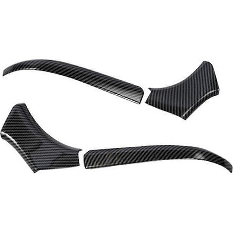Cubierta decorativa de la base del espejo retrovisor interior para Toyota RHD en fibra de carbono. (1/5)