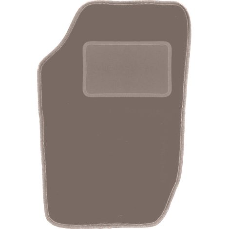 Tapis de sol conducteur en velours beige pour Saab 900 I 0 (1978-1993) (1/5)