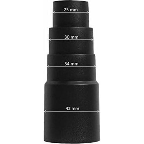 Bardusch-Adaptateur/réducteur pour outil aspiration poussière par exemple pour ponceuse, scie sauteuse, scie circulaire, scie circulaire de table, ponceuse vibrante, ponceuse excentrique, perceuse, et (1/5)