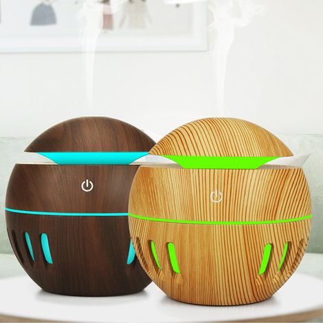 Trade Shop - UMIDIFIER ULTRASUONI DIFFUSORE AROMI ESSENZIALI FÜR AROMATERAPIA USB - (1/5)