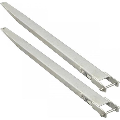 Stockman - Paire de rallonges de fourches fermées 2200 mm capacité 1750 kg - EXG 22/125