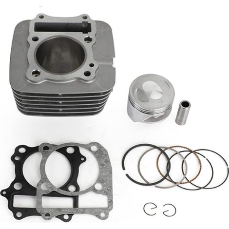 Kit Cylindre et Piston 66mm pour Suzuki DR200 / Djebel 200 - Compatible DR200S - Ensemble Complet de Réparation Moteur 200cc Trail (1/4)