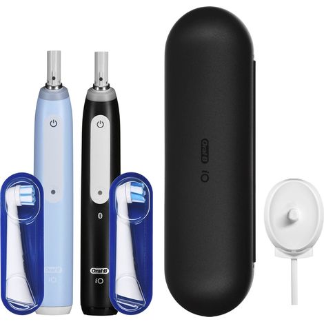Braun Oral-B iO Series 3 Noir Bleu Brosse à Dents Électrique (1/5)