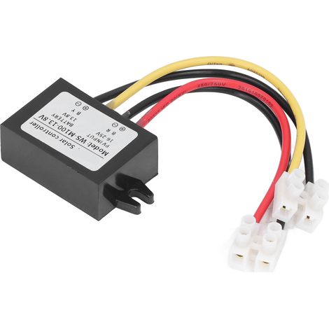 Contrôleur solaire MPPT, panneau de commande de protection, interrupteur, alimentation de charge de batterie 100 W WS-M100-13,8 V (1/5)