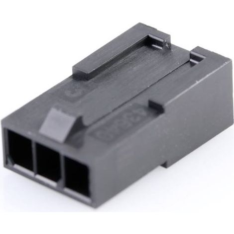 Molex Boîtier femelle pour câble Nbr total de pôles 3 Pas: 3 mm 436400301 1 pc(s) Bag W164992