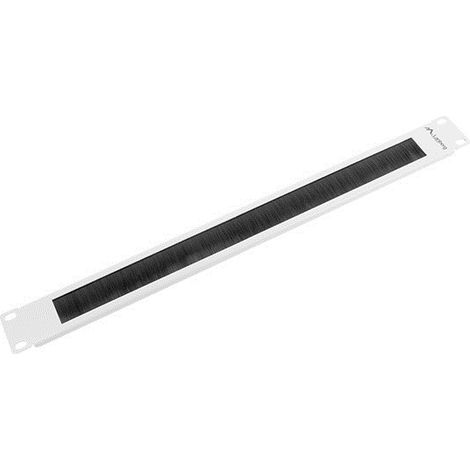 Pannello spazzola Lanberg AK-1101-S per rack 1U da 19", grigio