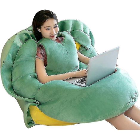 Coussin tortue portable pour adulte - Déguisement de tortue géante amusant - Peluche tortue lestée, grand coussin corporel tortue (1/5)