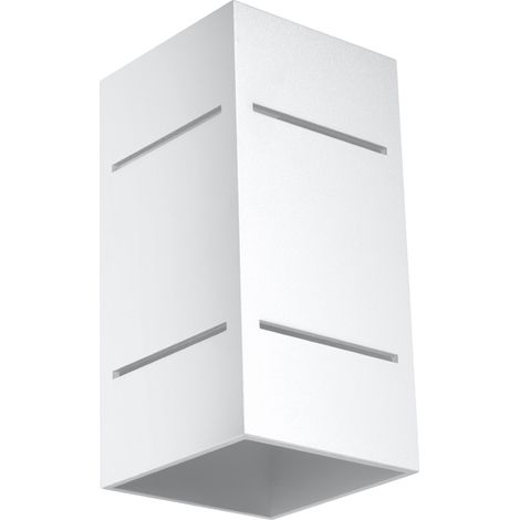 Lámparas de pared Blocco blanco aluminio 1xG9  10cm Sollux (1/5)