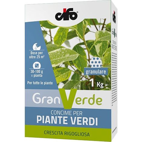 Cifo 1kg concime granulare per piante verdi