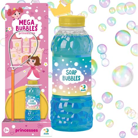 Mega Princess Seifenblasenmaschine Set Große Seifenblasen 450 ml 500120 (1/3)
