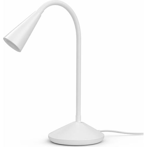 Orion91oficial® - white led table lamp  47cm  310 lumens  warm white light  desktop  study  ip20 - spaziorion91 (1/5)