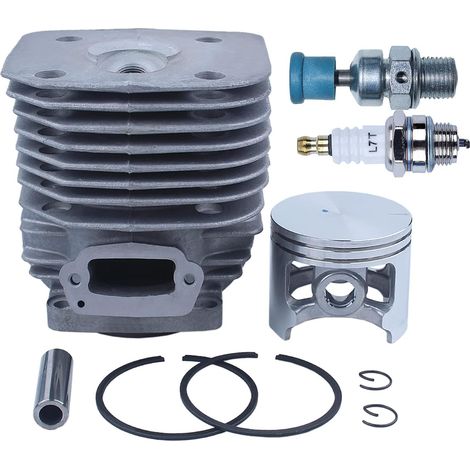 Kit de cylindre et piston de 60 mm pour Husqvarna 1260 K1250 Pièces de rechange 5762700-03 pour moteur à essence de coupe avec bougie d'allumage et soupape de surpression (1/5)