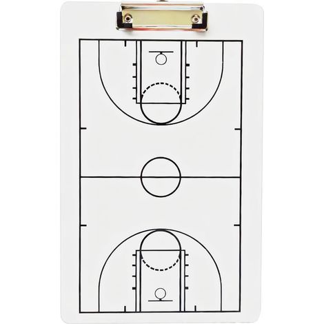 Planche De Coaching - Tableau Blanc PVC Effaçable à Sec - Tableau Effaçable à Sec pour Basketball,Pour Football Soccer Baseball Hockey Compétition Entraînement (1/5)