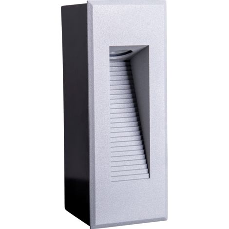 Naeve KOLARI Applique murale LED d'extérieur encastrée Argent 5800K IP65 (1/5)