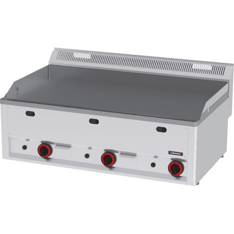 Plaque à snacker gaz - Fonte lisse - 99cm - 12000W - Casselin