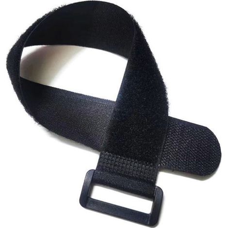 Correas de sujeción,20 unidades,2XL,2,5 x 50 cm,Correas para gestión de cables,Correas con cierre,Correas con hebilla,Reutilizables y ajustables (1/5)
