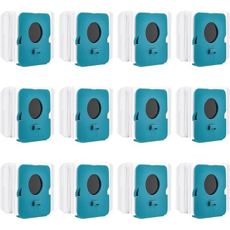 12 Pièces Sac à Poussière Clean Station pour Samsung Bespoke Jet VCA-ADB95, Sacs de Rechange pour Aspirateur, Sacs d'Aspirateur, Accessoires pour Aspirateurs (12) (1/5)