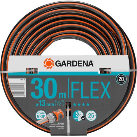 GARDENA 18036-20 Gartenschlauch Schlauch-Innen-Ø=13 mm 30 m 1/2 Zoll 1 St. Schwarz, Orange (1/10)