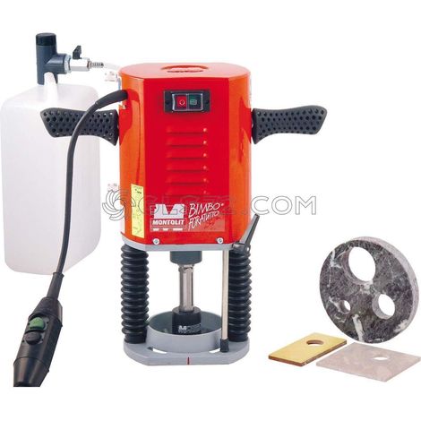 PERFORADORA ELÉCTRICA CON AGUA PARA FRESADORAS DIAMANTADORAS MONTOLIT BIMBO 400W (1/3)
