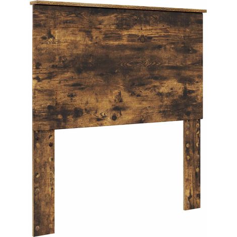 Maison Exclusive - Cabecero Roble Ahumado 100 cm Madera de ingeni