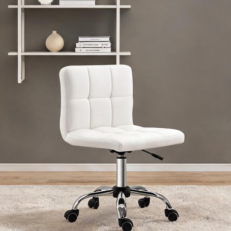 Chaise de bureau en similicuir acier 51 x 46 x 92 cm (1/5)