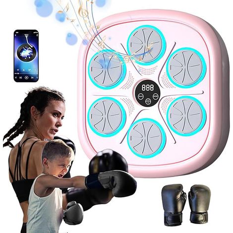 Music bluetooth boxer, leds, smartphones, smartphones, bluetooth, erwachsenen und kindern Rosa
