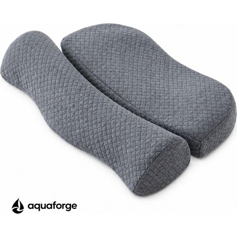 Almofada Cervical Ergonómica Espuma Viscoelástica Respirável 52 x 35 x 11 cm (1/5)