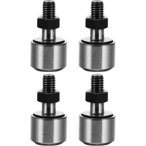 roulements à aiguilles professionnels à boulon, galet de came en acier durable-2.3X1.3CM-Silver (1/3)