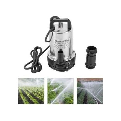 Pompe À Eau De 12V Et 160W, Dispositif De Vidange Pour Puits Fosses Septiques, Nettoyage De Bassin (1/4)