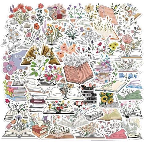 Sticker - Vinyle Imperméable - Pour Ordinateur Portable Téléphone Verre Skateboard Bagage Livre - Lot de 50 (1/5)