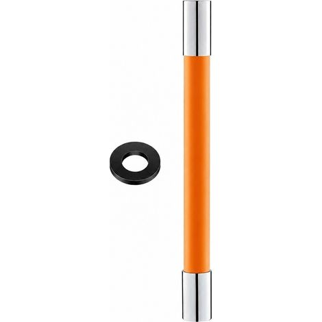 Rallonge de robinet, orange, anti-éclaboussures, rallonge pour lavabo de salle de bain, bec verseur de robinet de cuisine (1/5)