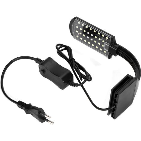 Lampe LED pour aquarium, clip réglable, design ultra-mince, pour poissons et plantes aquatiques.-AquaForge (1/5)