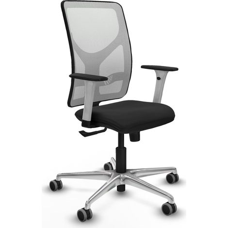 Silla de oficina piqueras y crespo Motilla blanco espuma alta densidad (1/2)