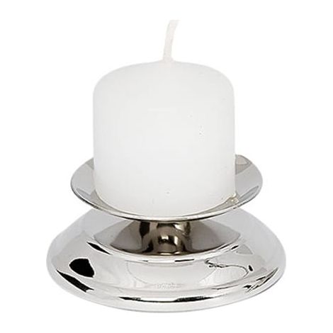 Silberner Kerzenständer 3 cm