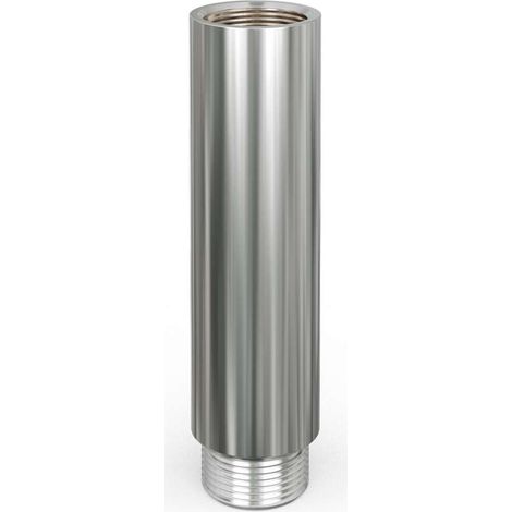 Radiator Valve Tail Extension 80mm 1/2" MxF - Chrome (1/2)